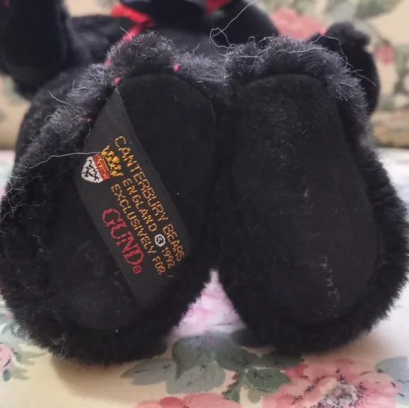 NWT Collectible 1992 Gund Bear - Picture 4 of 8